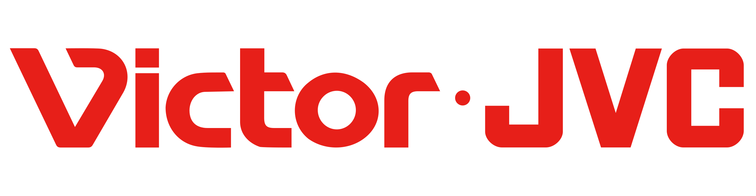 Logo de JVC, fabricant du format méconnu VHD.